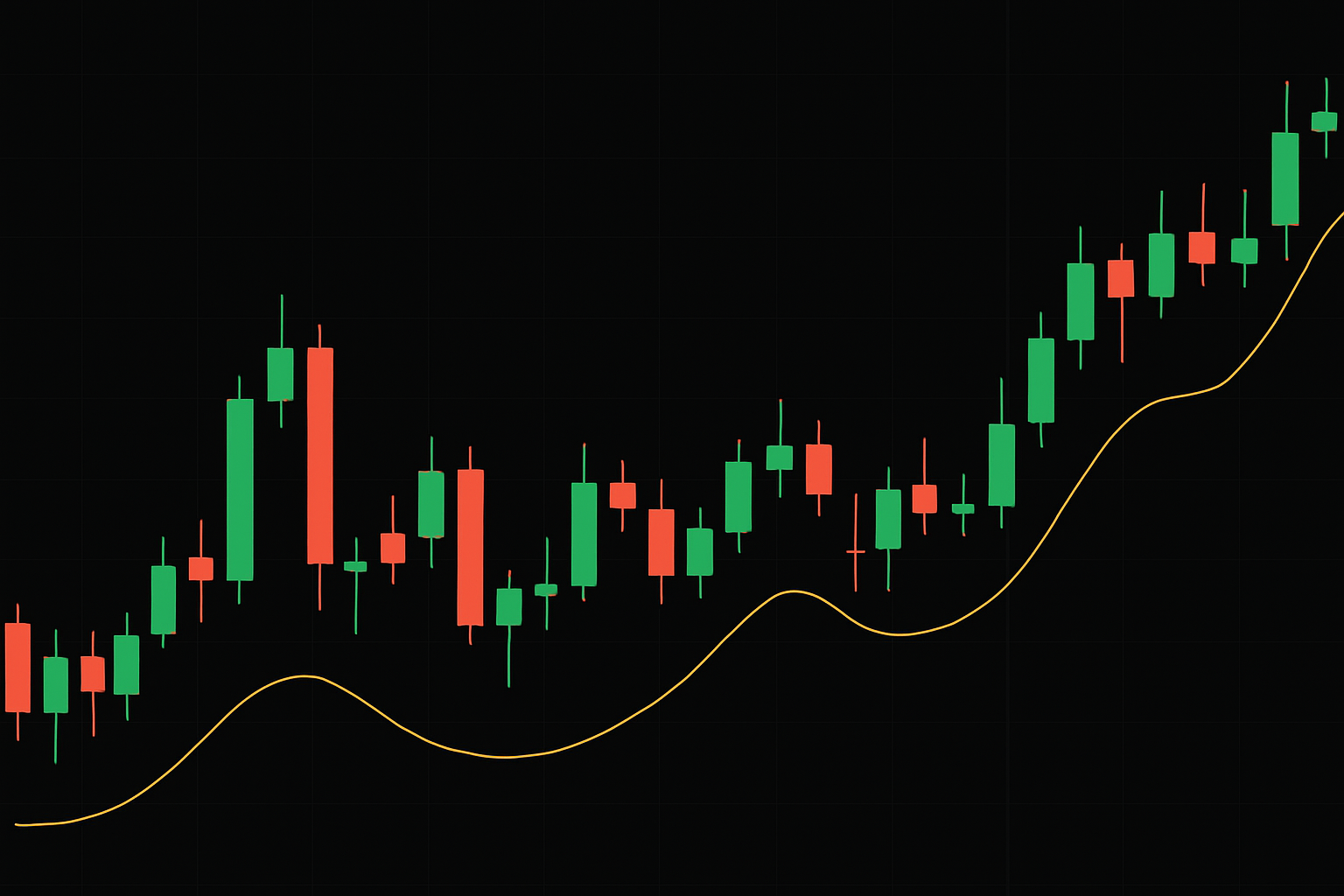 Forex candlestick chart